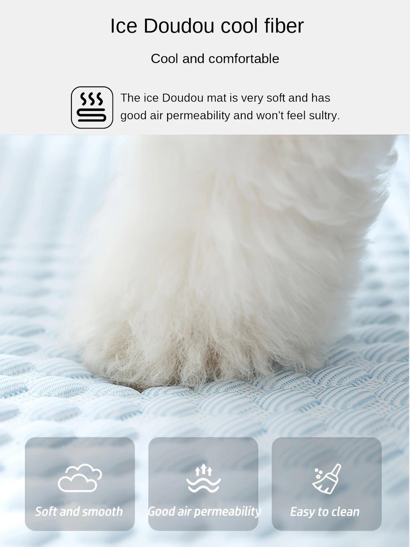 Premium Pet Cooling Pad for Dogs & Cats – Portable, Non-Toxic & Easy-Clean Summer Comfort Mat