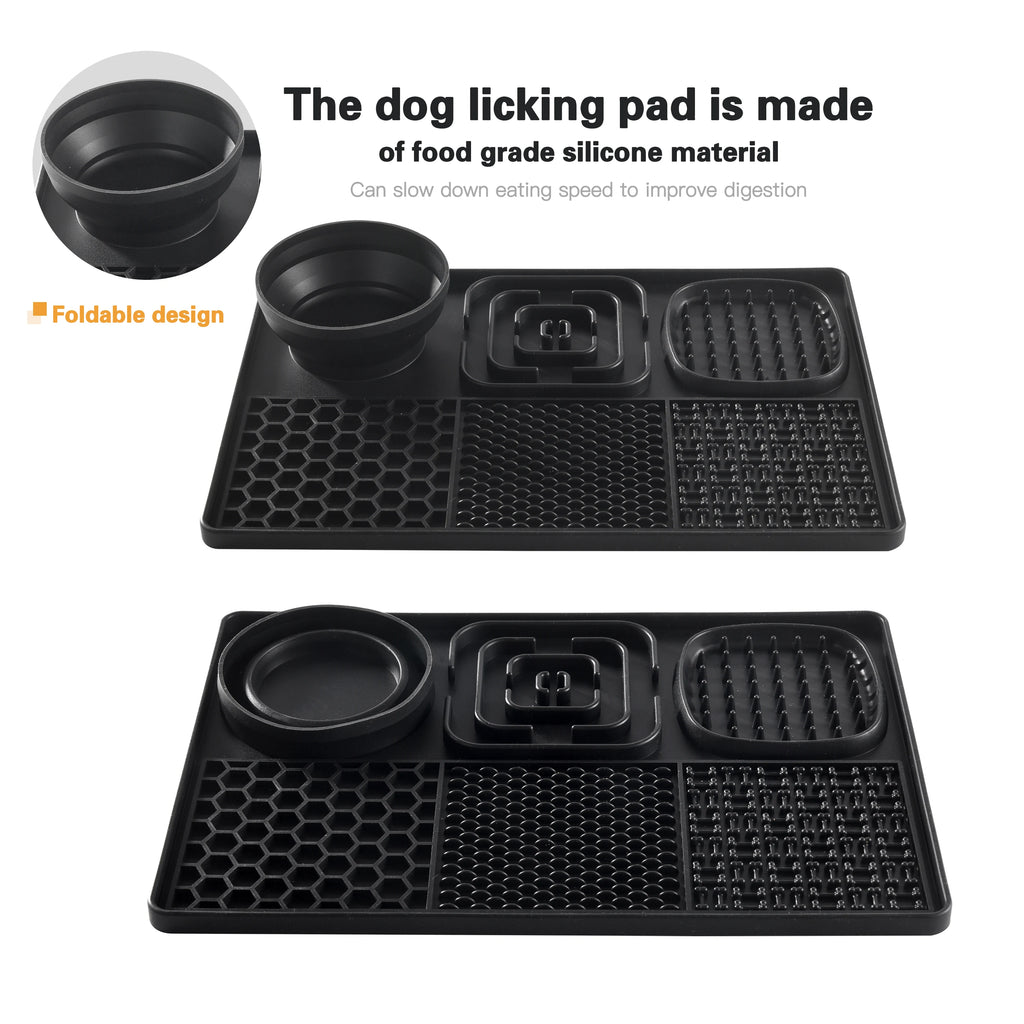 Silicone Dog Licking Pad – Slow Feeder with Strong Suction, BPA-Free