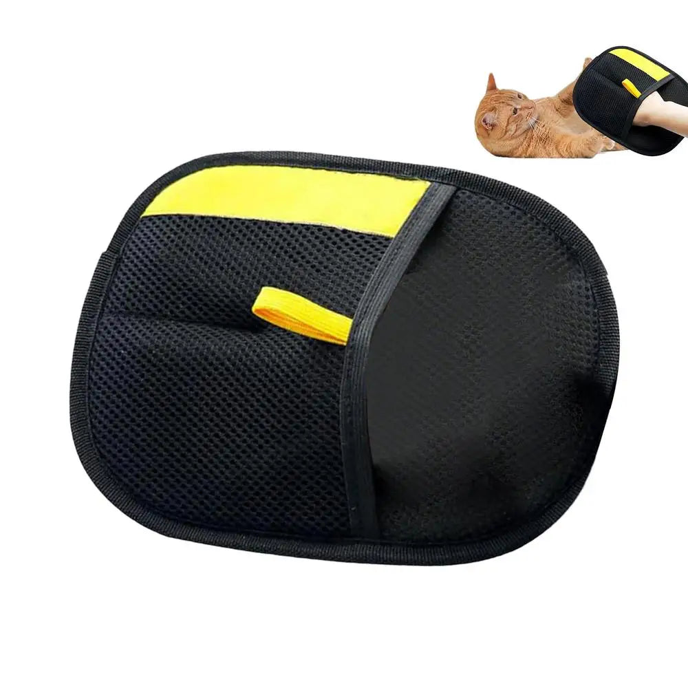 Pet Static Dedusting Brush Grooming Gloves Pet Hair Remover Brush