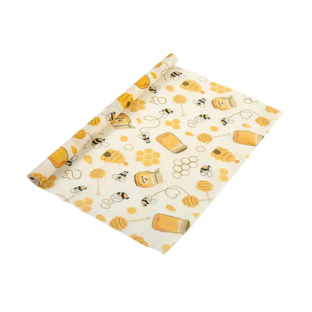 Beeswax Wrap Reusable Natural Food Grade Preservative Cloth Organic Cotton Eco Friendly Sustainable For Kitchen Food Storage