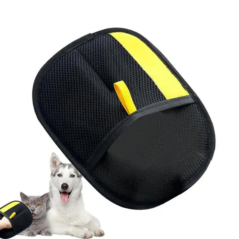 Pet Static Dedusting Brush Grooming Gloves Pet Hair Remover Brush