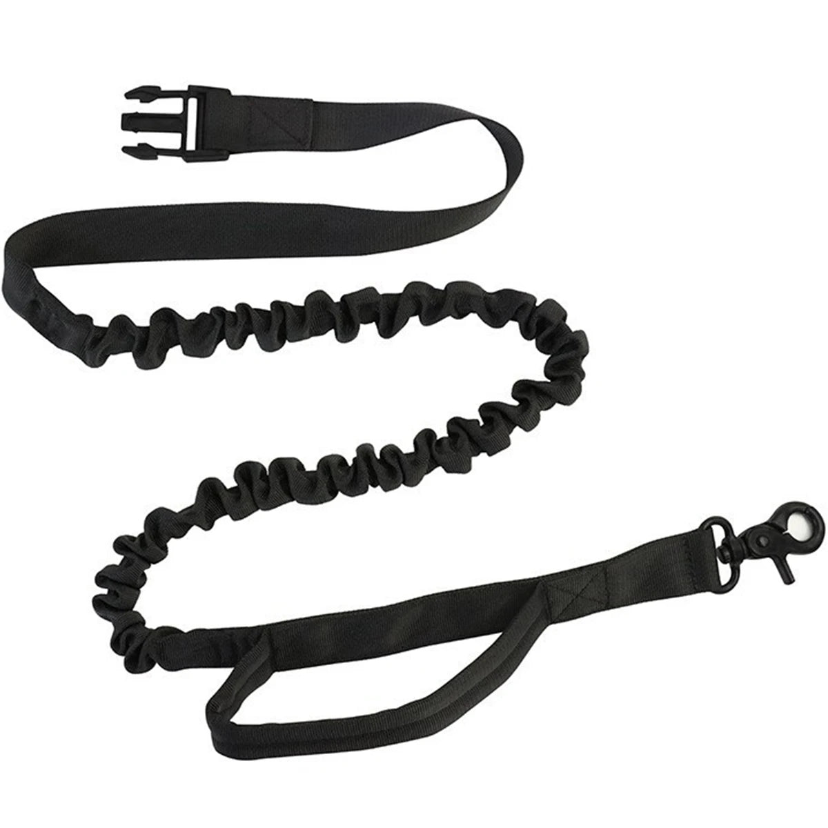 Hands-Free Reflective Dog Leash with Waist Belt & Pouch – Perfect for Running & Walking