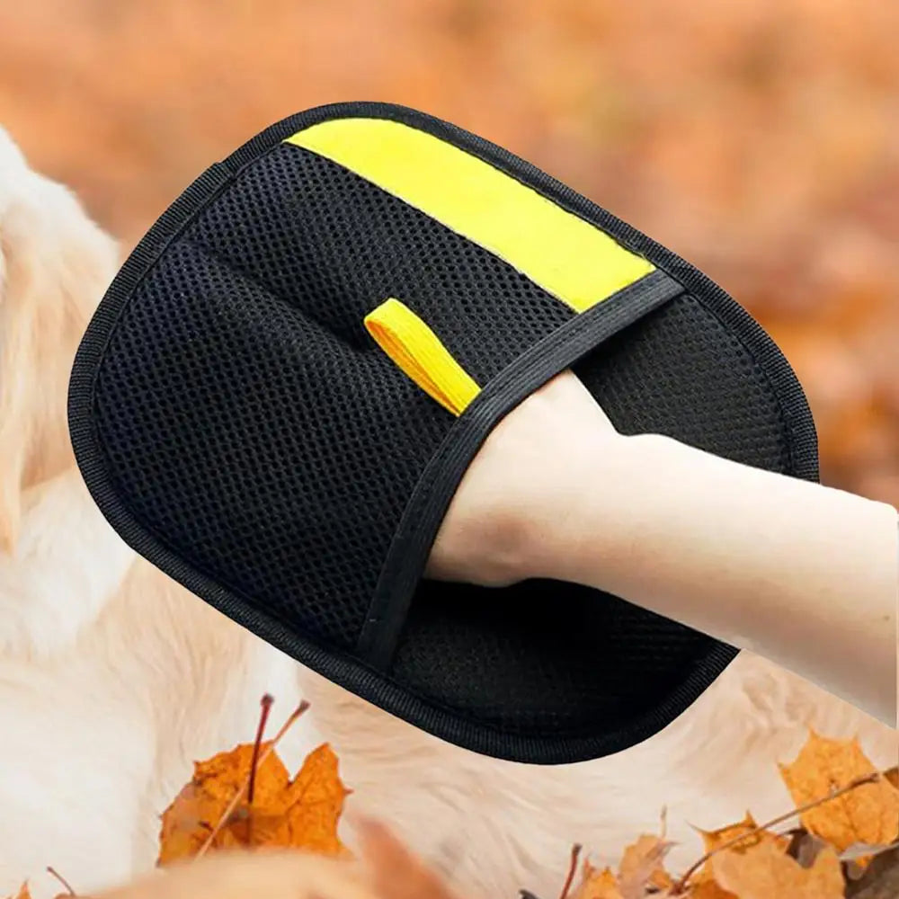 Pet Static Dedusting Brush Grooming Gloves Pet Hair Remover Brush